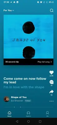 TikTok Music android App screenshot 2