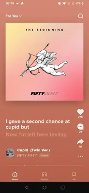 TikTok Music android App screenshot 3